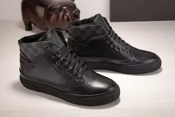 LV High-Top Fashion Men Shoes--016